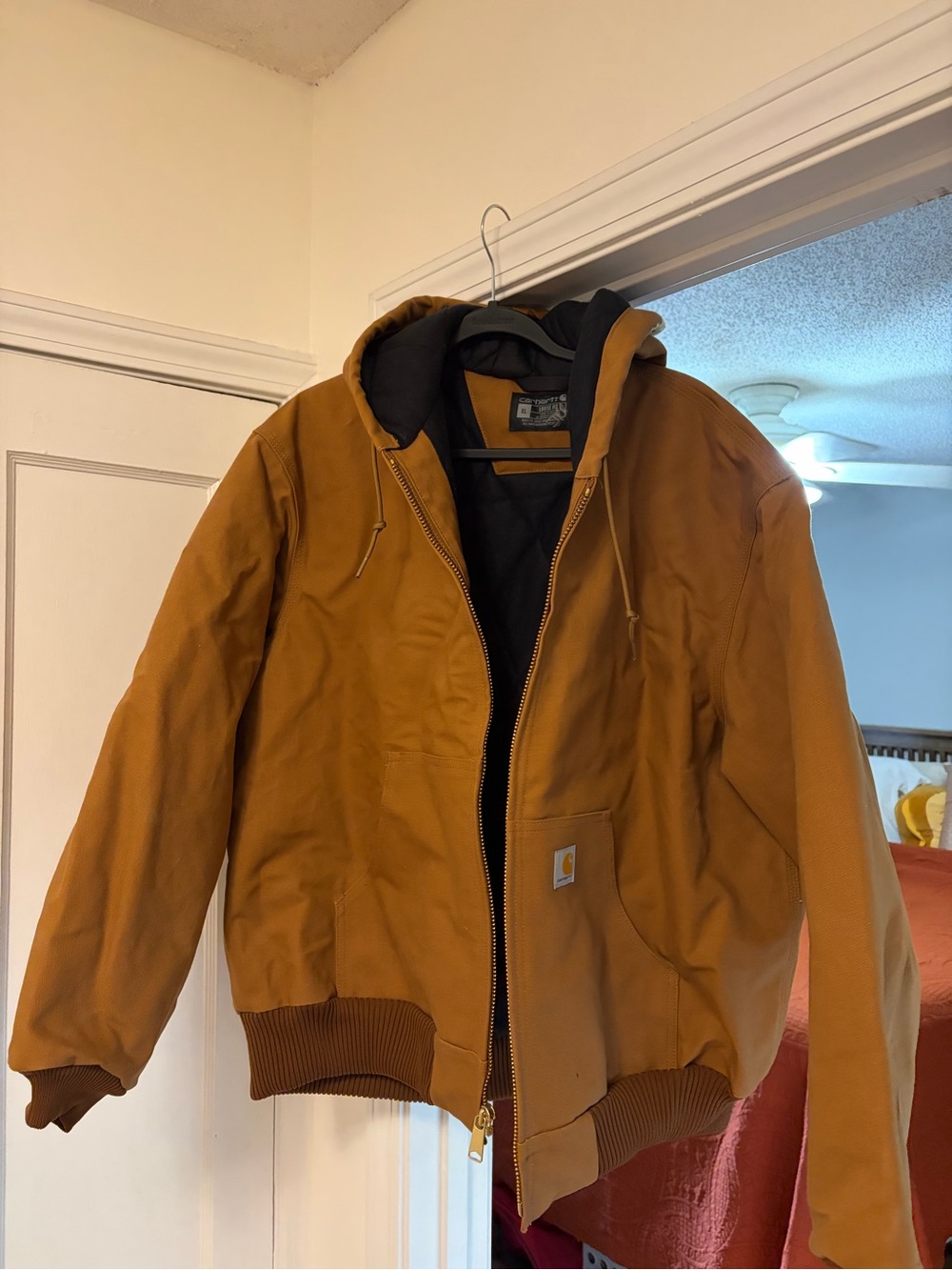 Carhartt Brown Hooded Jacket - New Never Worn